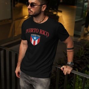Puerto Rico Crest Tee (Unisex)